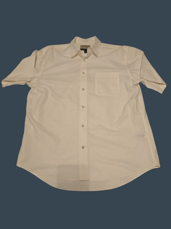 Cabela's Other - Cabelas Outfitter Tan/Light Beige Short Sleeve Button-Up Shirt Mens L